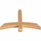 Ekena Millwork Bellingham Timber Gable Bracket, Western Red Cedar, 36"W x 24"H x 3 1/2"D x 3 1/2"F, 16/12 Pitch GBW036X24X0404BEL00SWR - alternate 2